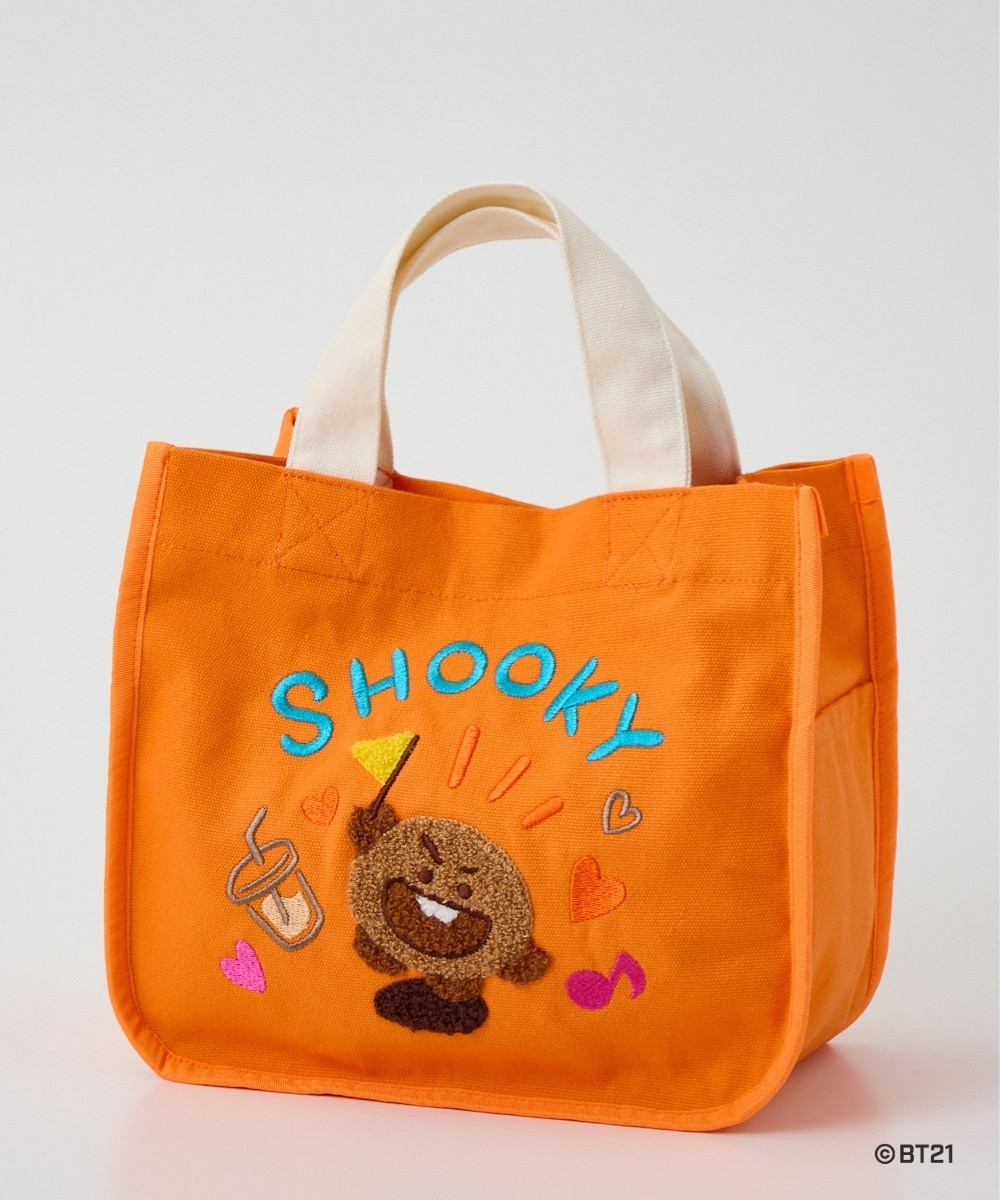 BT21 amazing journeyサガラ刺しゅうキャンバストートバッグ 通販