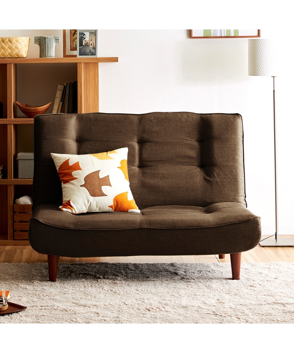 2人掛け]ソファ｜リクライニング ハイバック ファブリック 日本製 通販