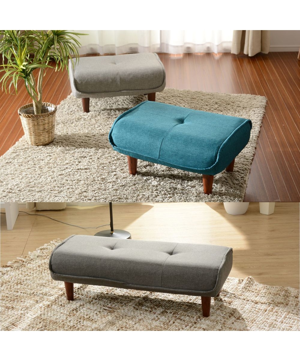 オットマン｜スツール ポケットコイル ファブリック 日本製 通販