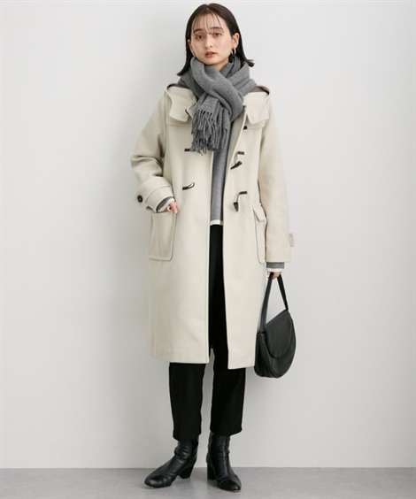 ウール調ダッフルコート 通販【ニッセン】