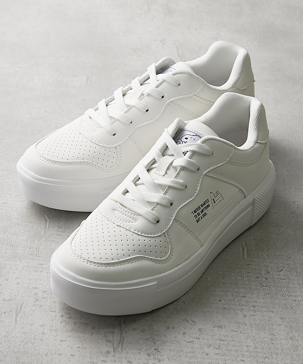 PEANUTS（ピーナッツ）厚底スニーカー（スヌーピー） 通販【ニッセン】