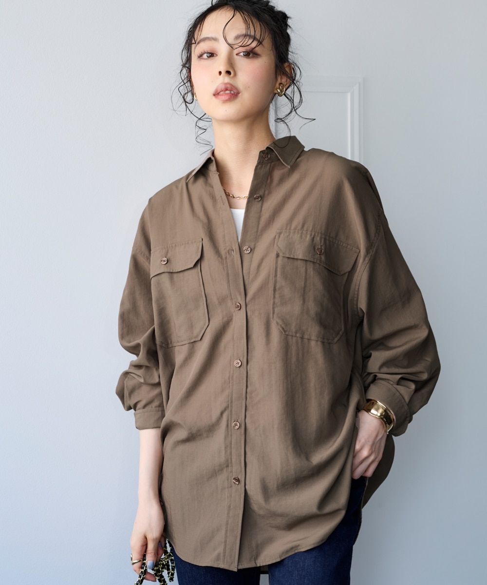 美極シャツ】ダブルポケットニューノーマルシャツ＜大きいサイズ有