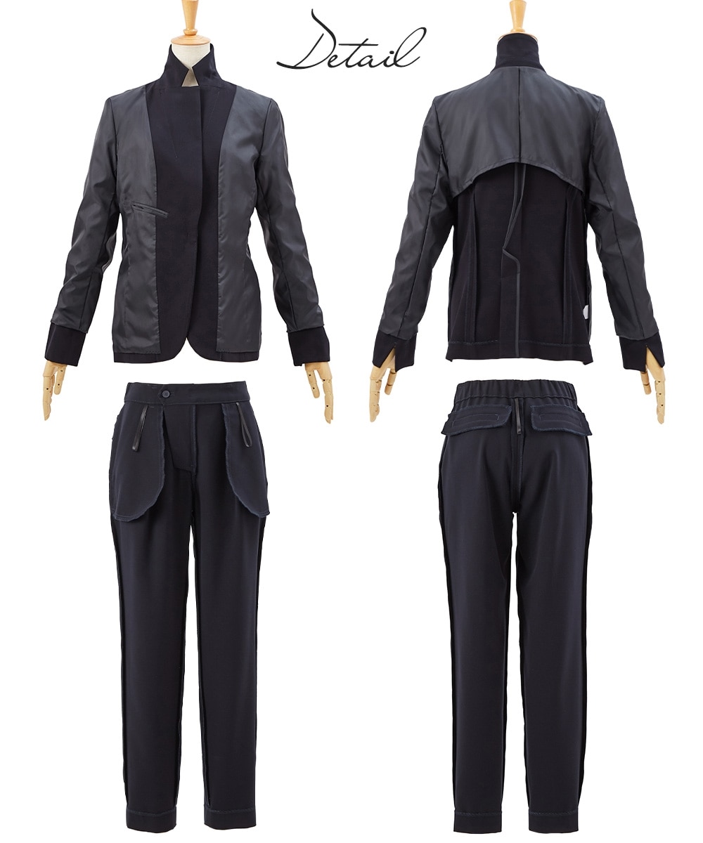 レディーススーツ】タテヨコストレッチテーラードパンツスーツ