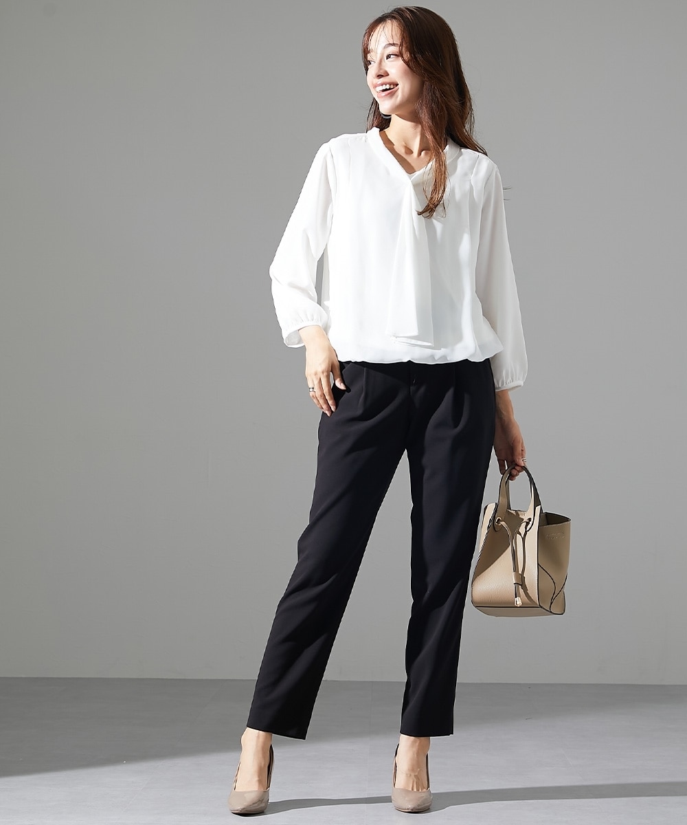 レディーススーツ】タテヨコストレッチテーラードパンツスーツ