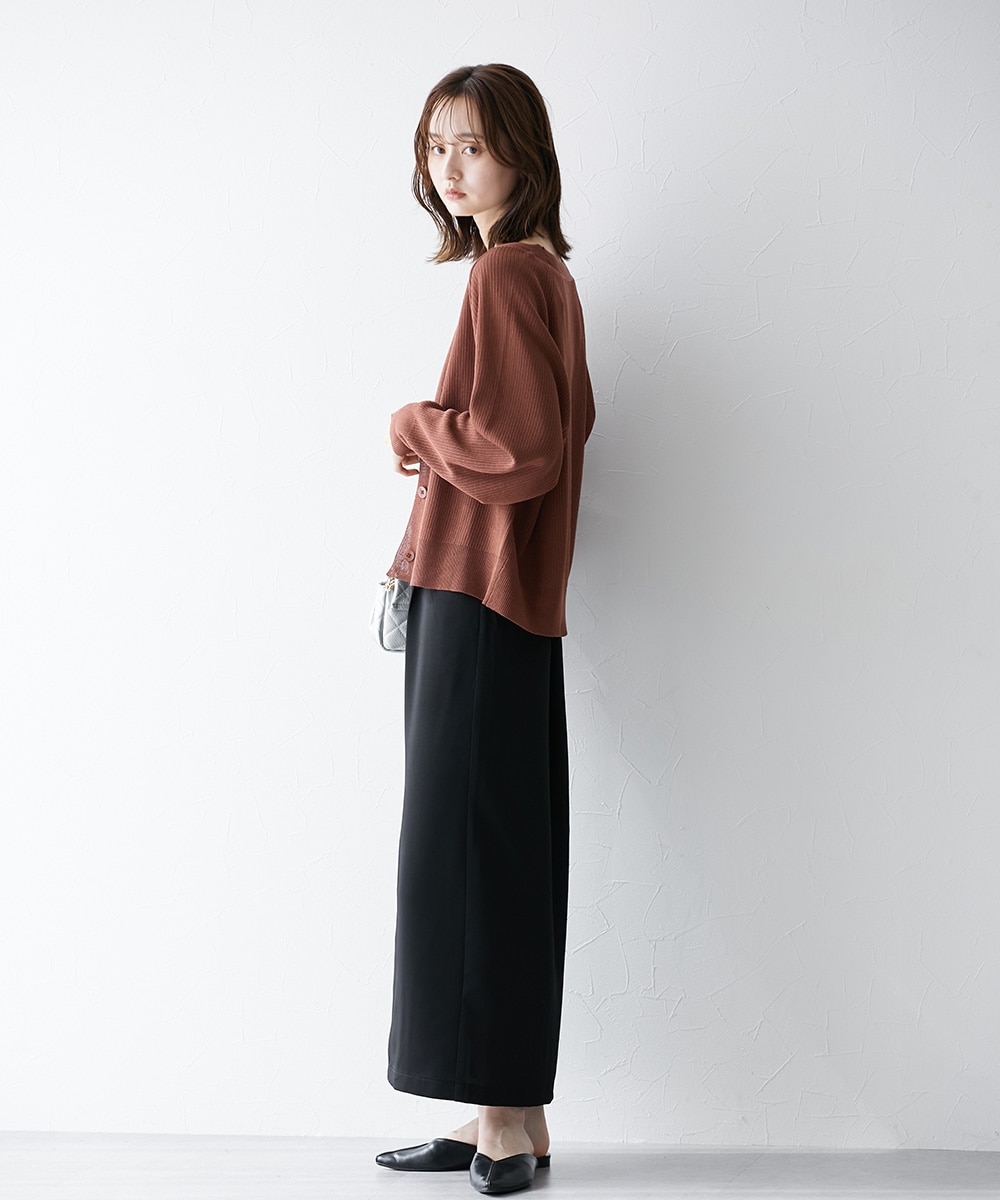 ナローシルエットロングスカート 通販【ニッセン】
