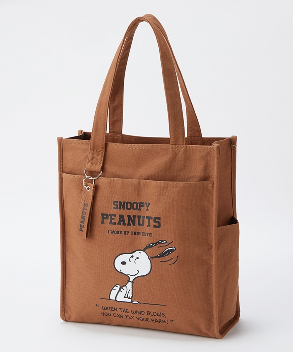 スヌーピー 10ポケットカラーキャンバストートバッグ（A4対応