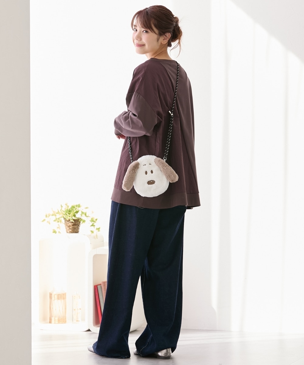 スヌーピー 2WAYフェイスショルダーバッグ（ハートカラビナ付） 通販