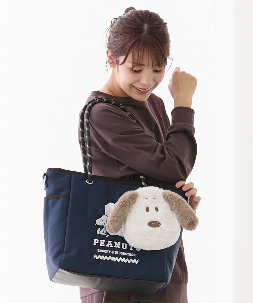 スヌーピー 2WAYフェイスショルダーバッグ（ハートカラビナ付） 通販
