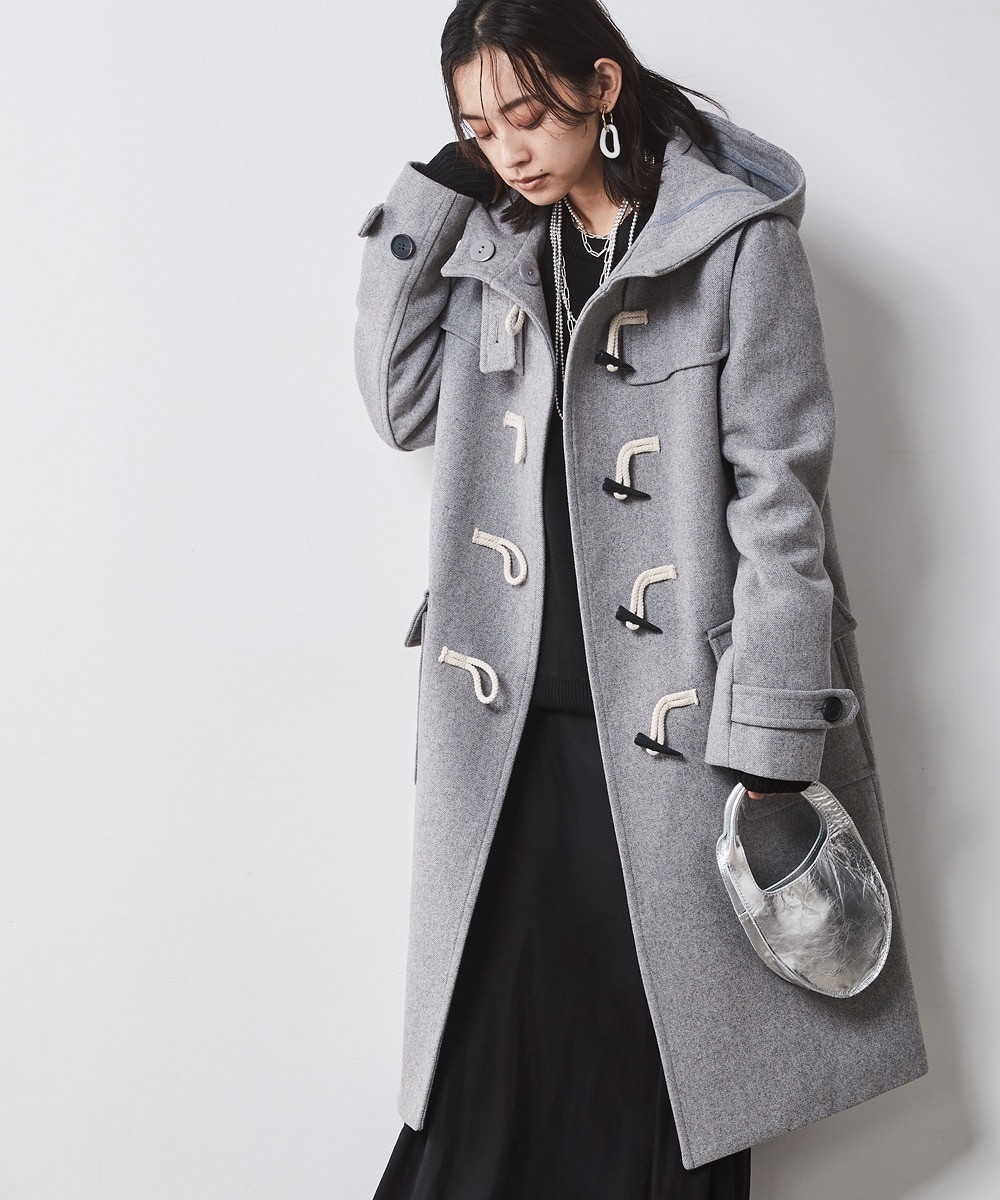 ウール混ダッフルコート＜大きいサイズ有＞シックスタイル 通販