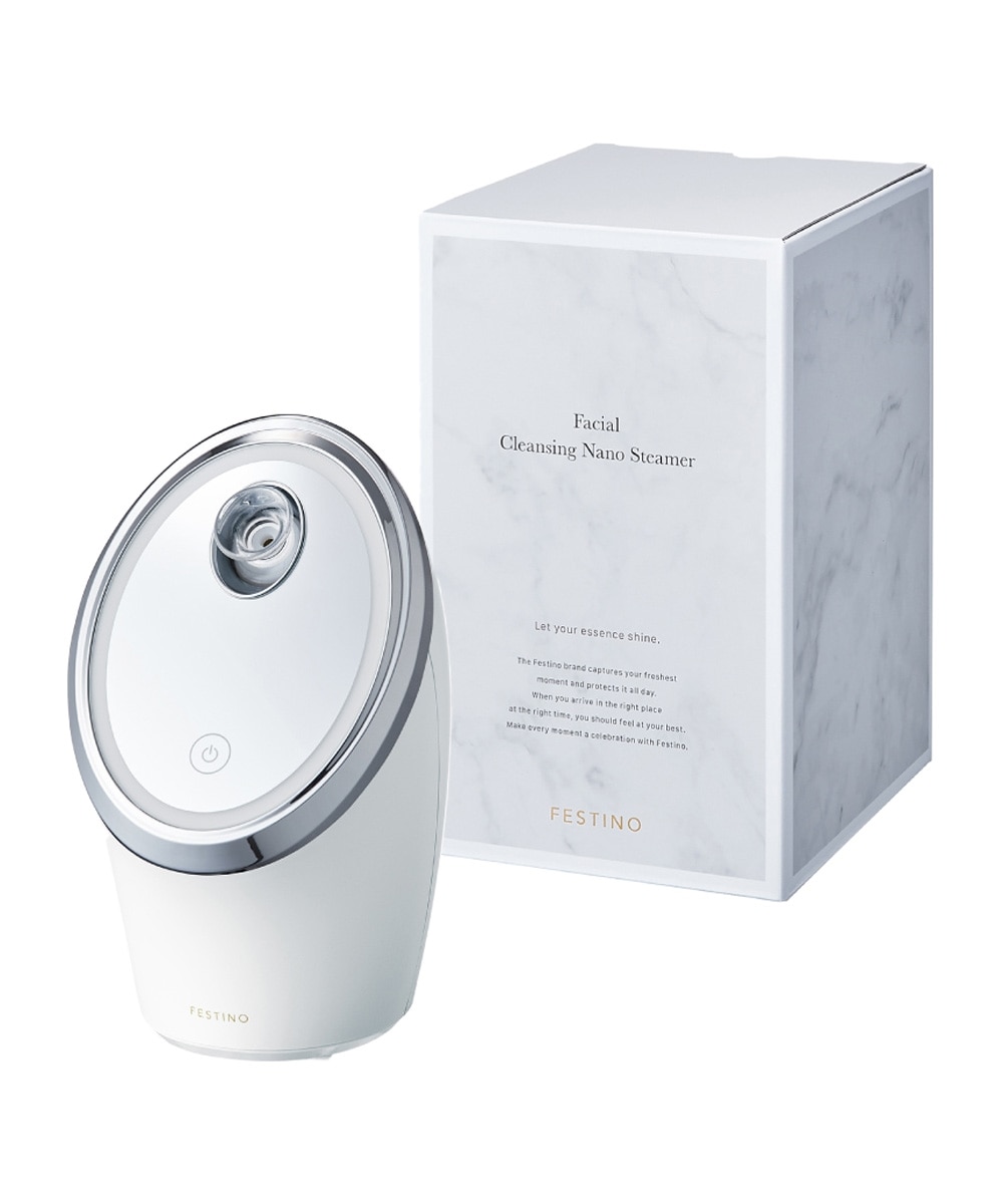 FESTINO フェイシャル クレンジング ナノスチーマー 通販【ニッセン】