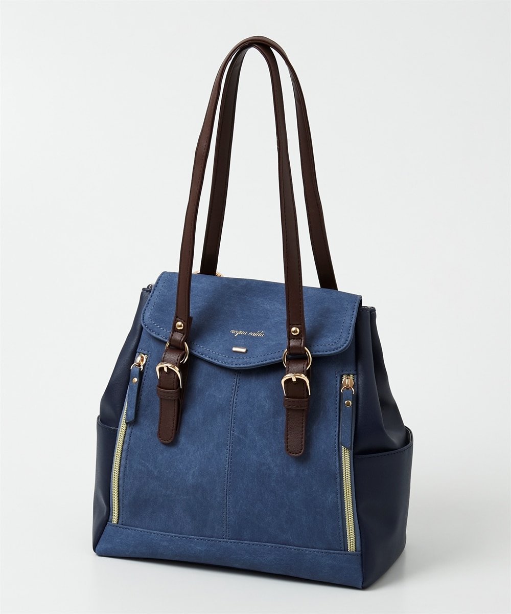 10ポケット 軽量バイカラー2WAYリュック 通販【ニッセン】