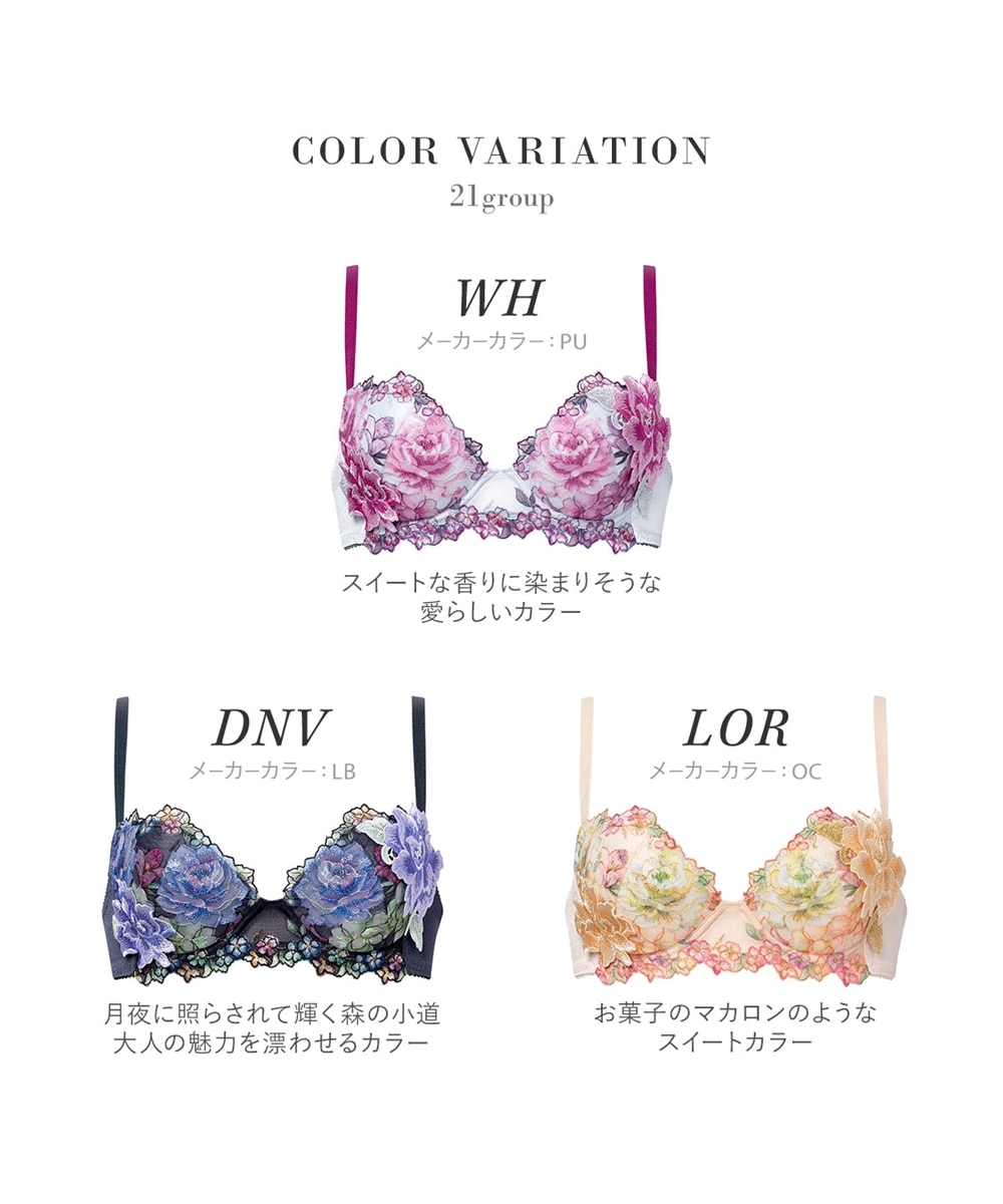 ワコール サルート 21グループ 21G P-UP ブラジャー プッシュアップ