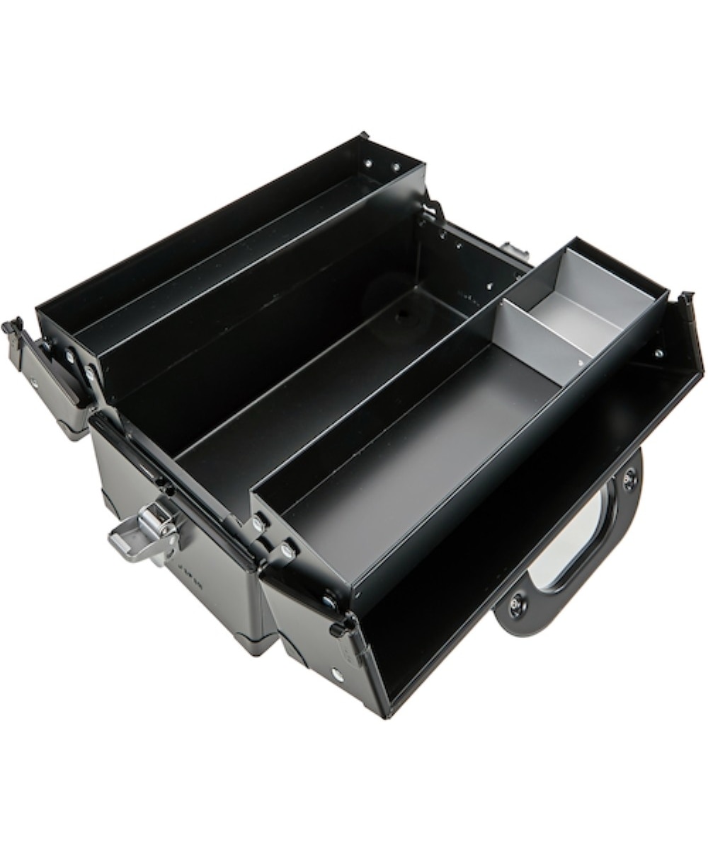 トラスコ中山】TRUSCO 両開きツールボックス 二段式 つや消し