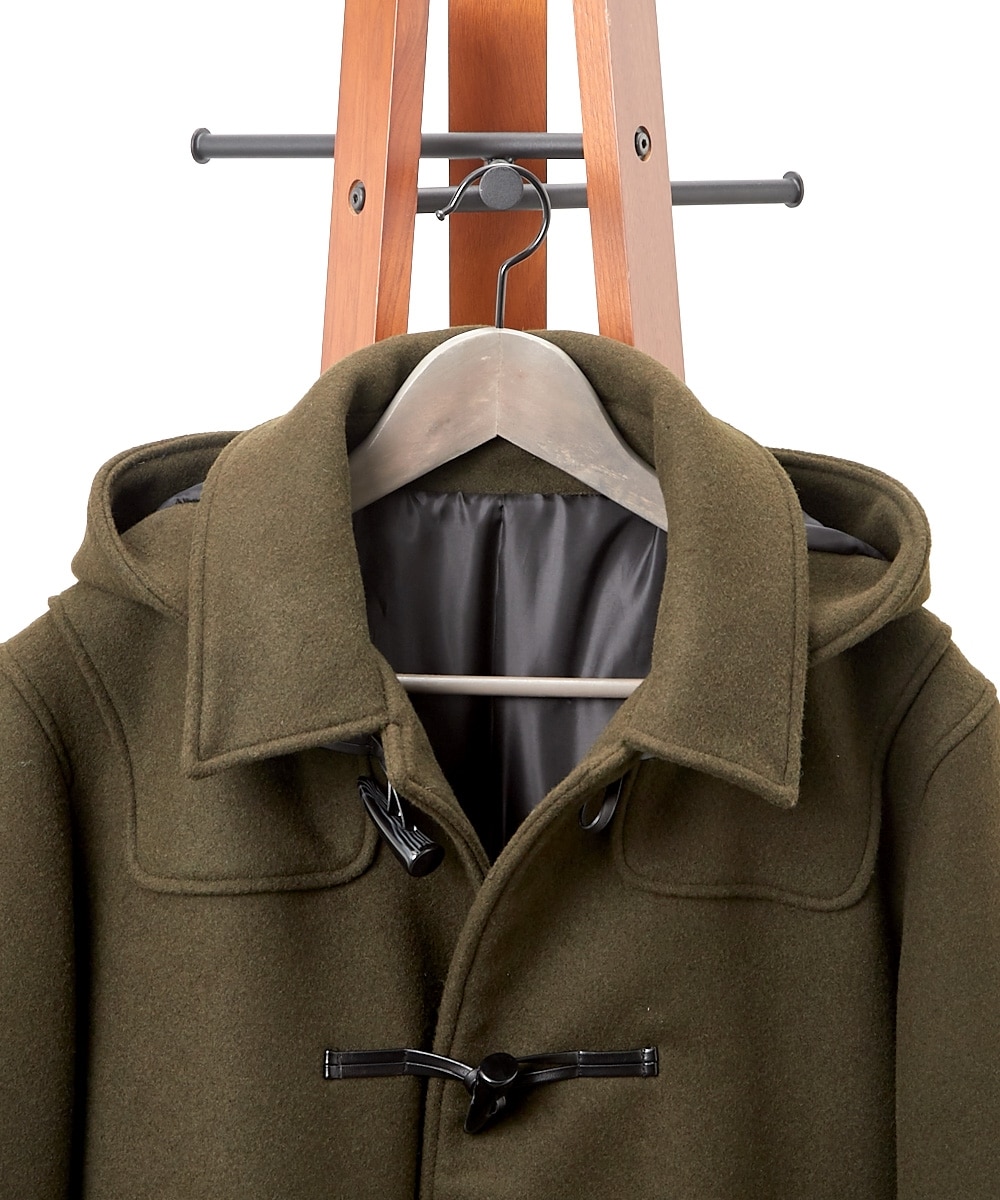 ウール混2WAY ダッフルコート（フード取り外し可） 通販【ニッセン】