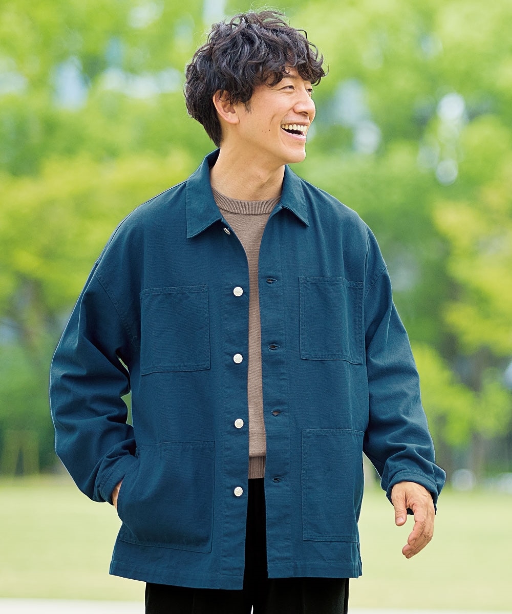 ポケット付カジュアルジャケット 通販【ニッセン】