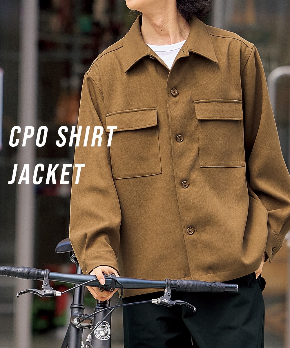 CPOシャツジャケット【大きいサイズ有】 通販【ニッセン】