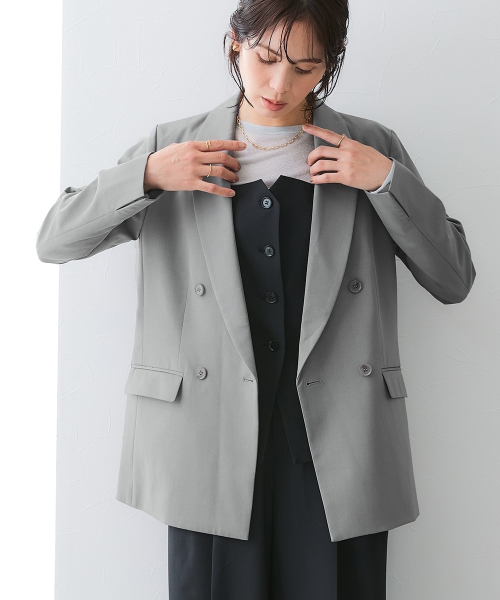 みさとさんコラボ】セットアップスーツ（しわになりにくい・UVカット