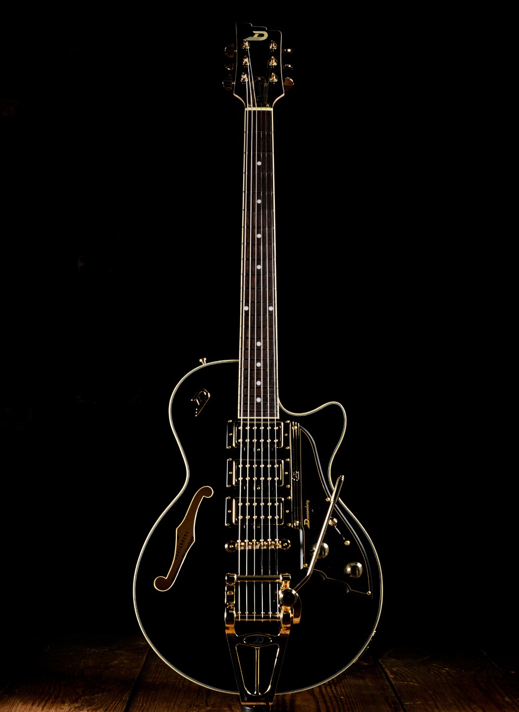 Duesenberg DTV Custom Hollowbody - Black | NStuffmusic.com