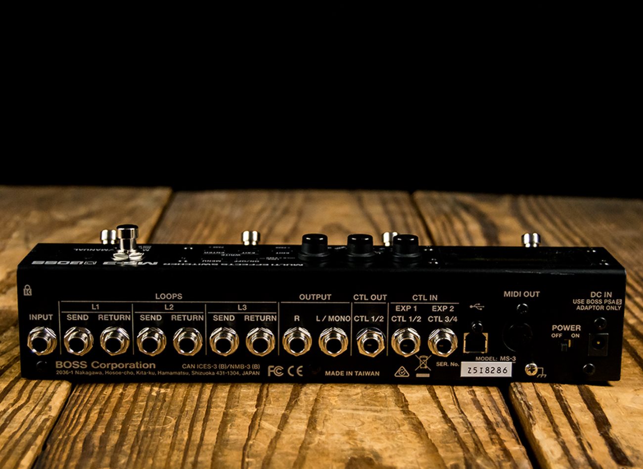 BOSS MS-3 Multi-Effects Switcher Pedal