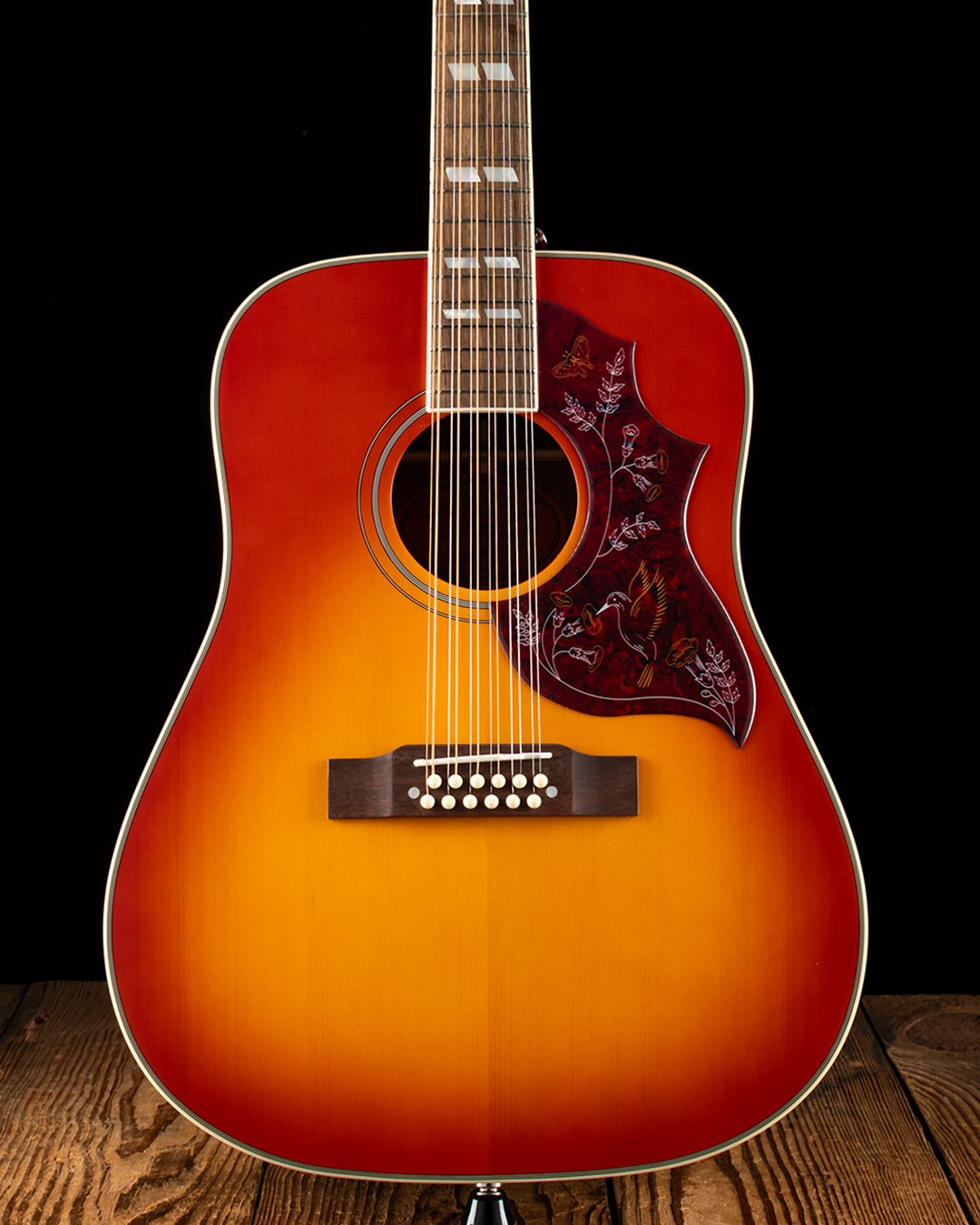 Epiphone Hummingbird 12-String - Aged Cherry Sunburst