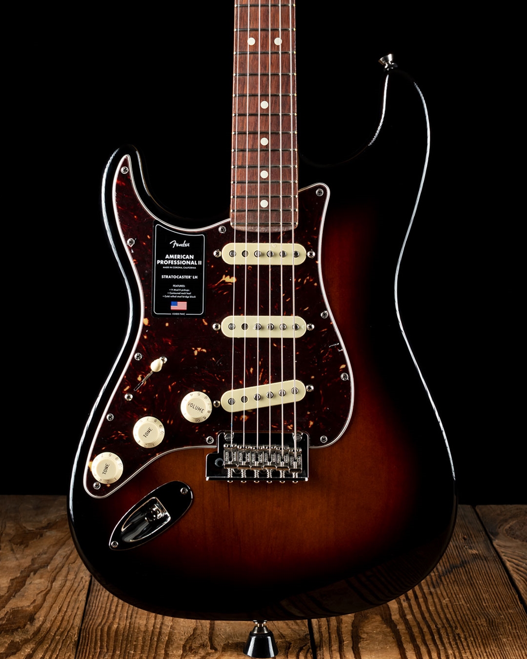 Fender American Professional II Strat (Left-Handed) - 3-Color Sunburst