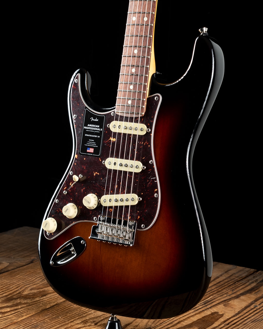 Fender American Professional II Strat (Left-Handed) - 3-Color Sunburst