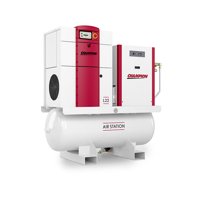 Champion® L-Series Fixed Speed Rotary Screw Compressors: 10–30 hp