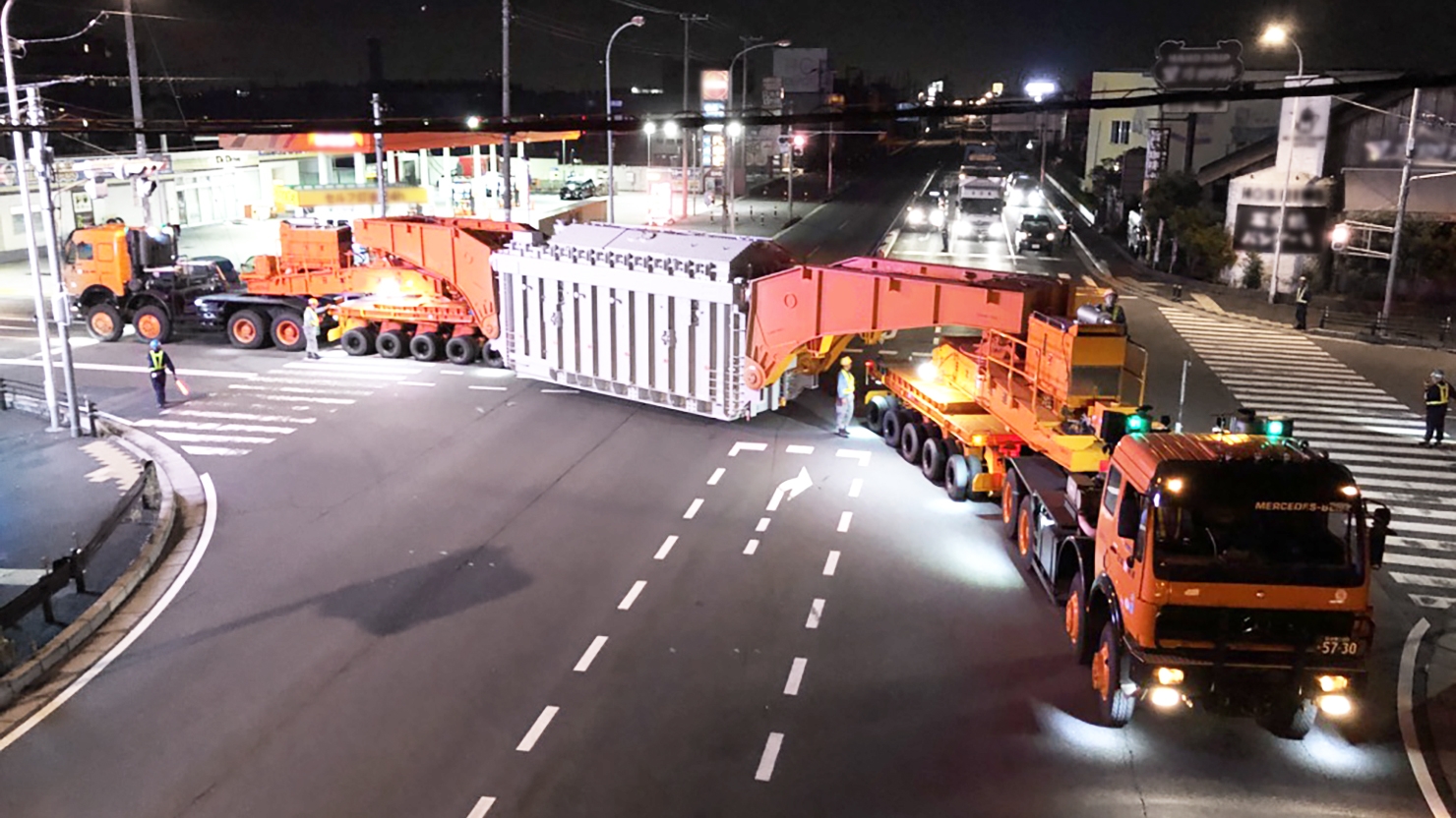 大型変圧器輸送｜NXエンジニアリング