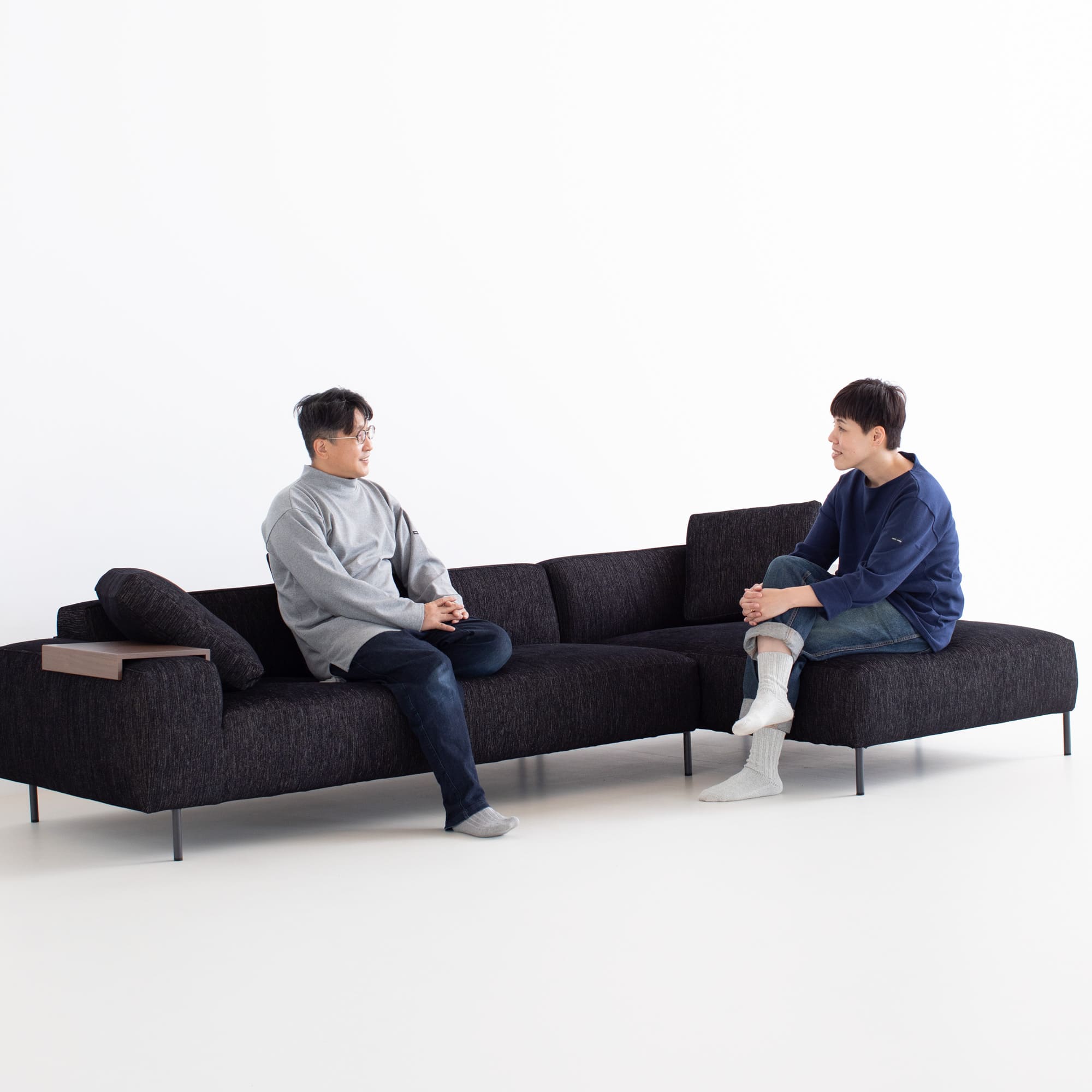 Decibel C4 2人掛けカウチソファセット」 製品詳細ページ | 国産ソファ