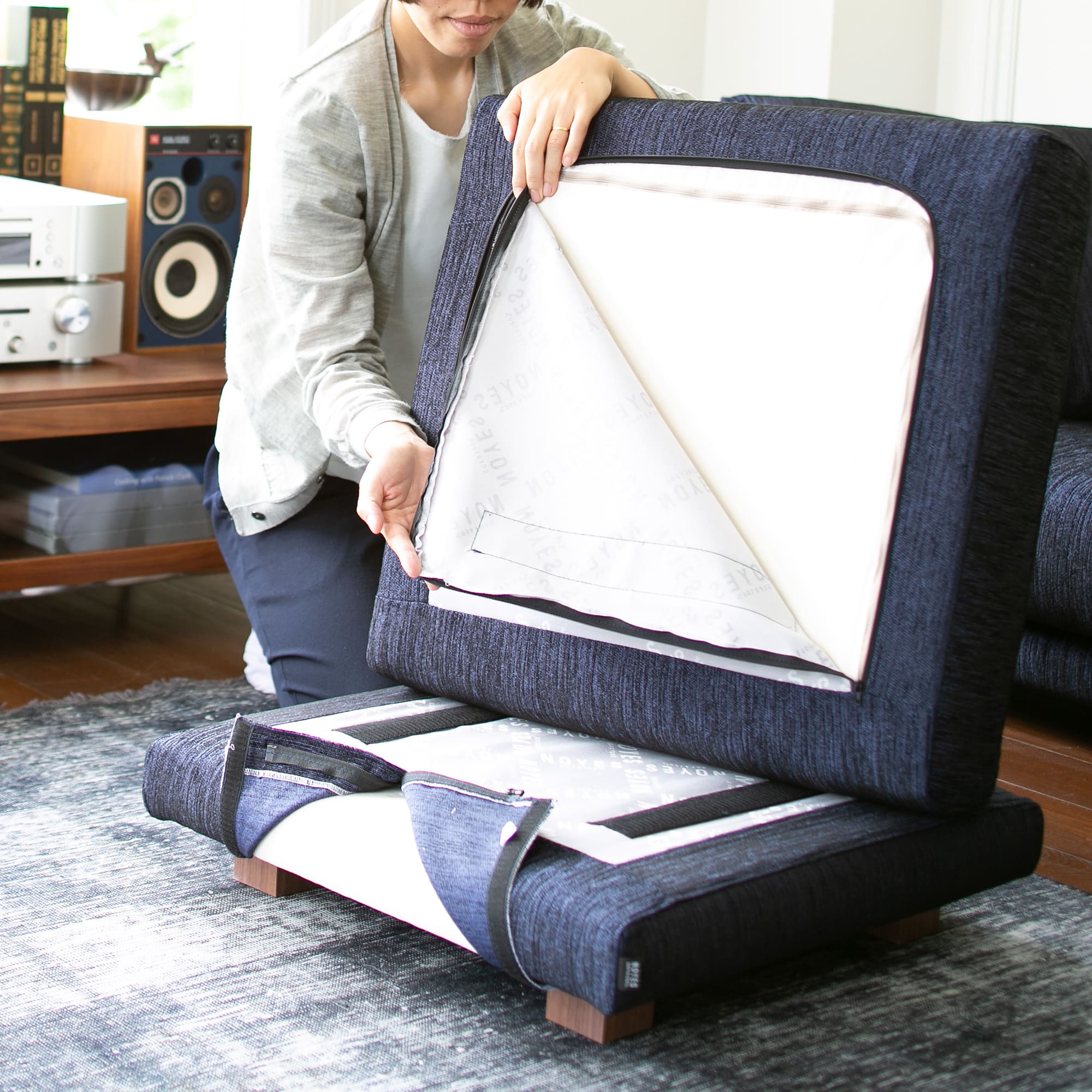 Decibel Professional オットマン」 製品詳細ページ | 国産ソファ