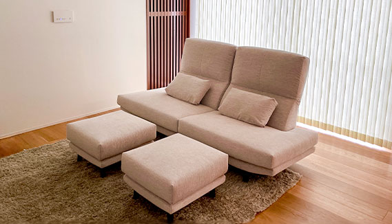 Vision CL オットマン」 製品詳細ページ | 国産ソファブランド NOYES