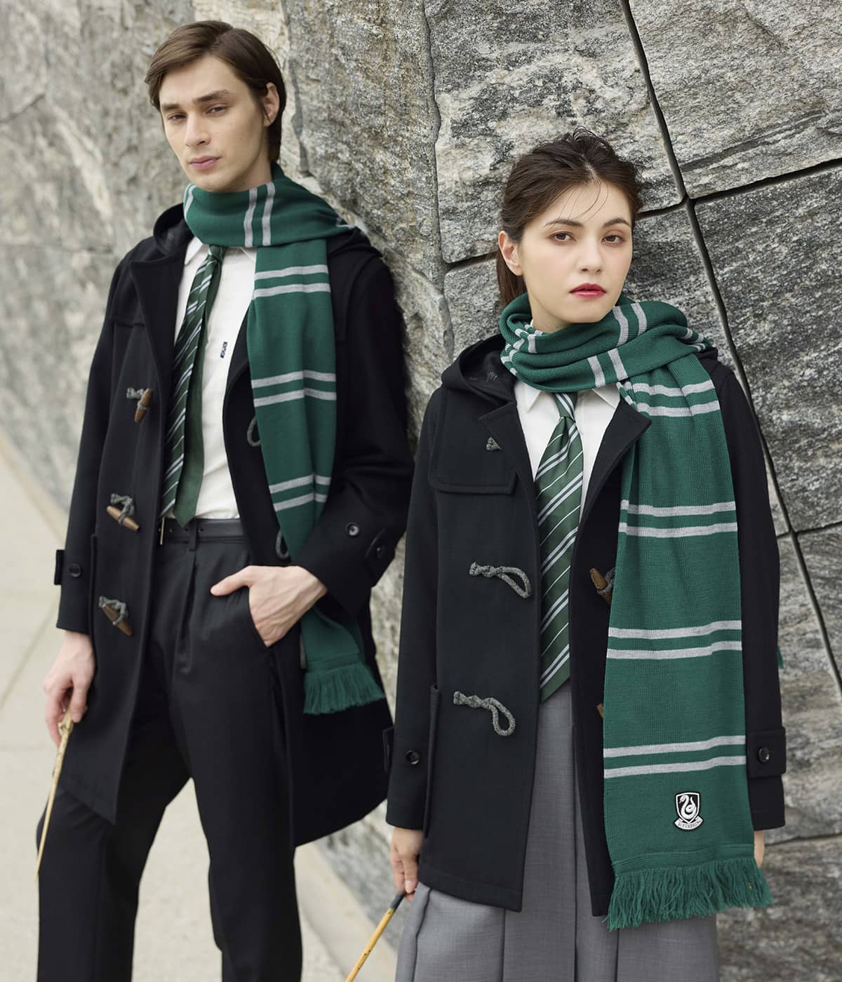 60th】ハリー・ポッター／ クラスマフラー スリザリン(51923865-2024