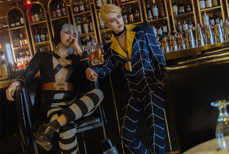 高品質 実物撮影 ジョジョの奇妙な冒険 黄金の風 プロシュート 風