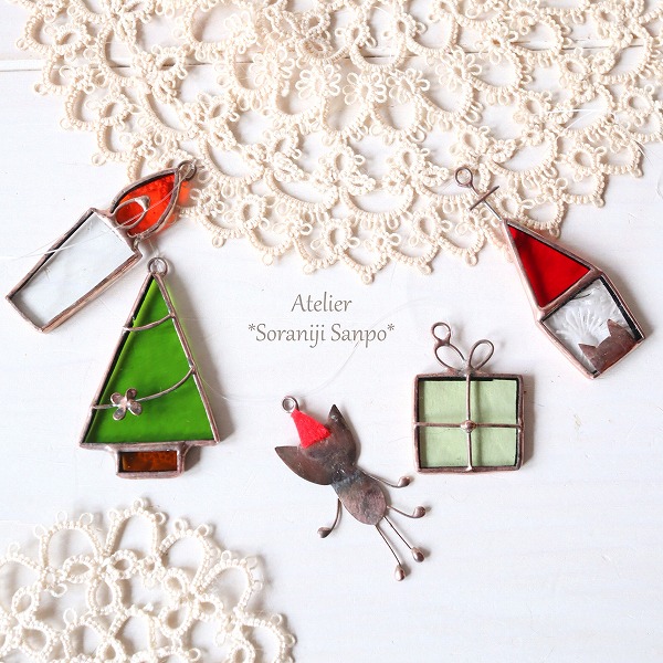 soraniji sanpo:クリスマス2wayガーランド グリーン【にゃん太通販】