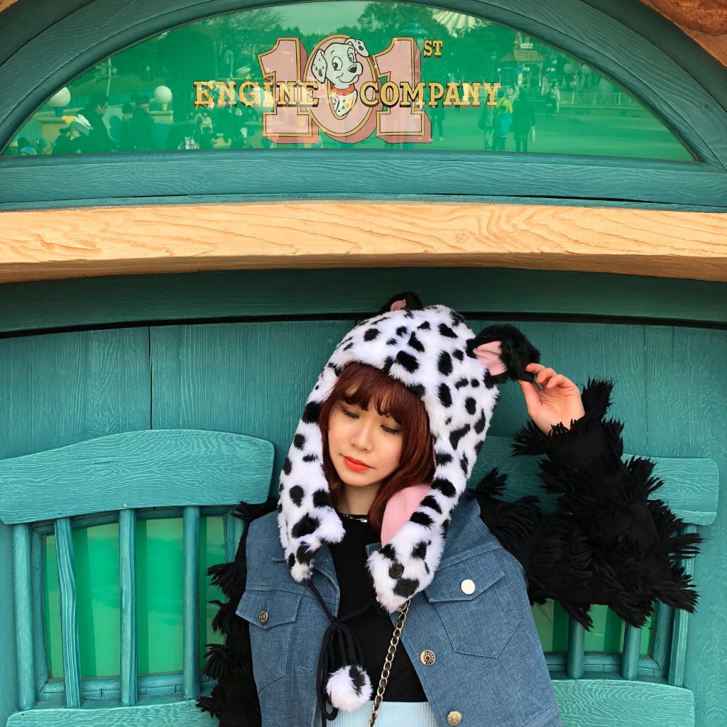 ディズニー行くなら冬は101匹ワンちゃんのファンキャップがマスト