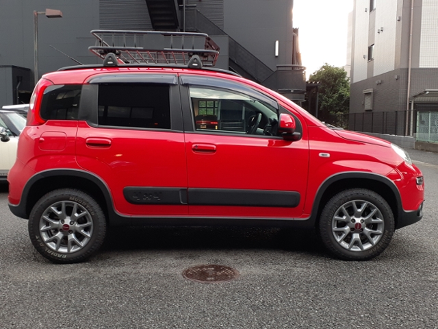 フィアットパンダ 4×4イタリアーナ 4WD ルーフキャリア ルーフ