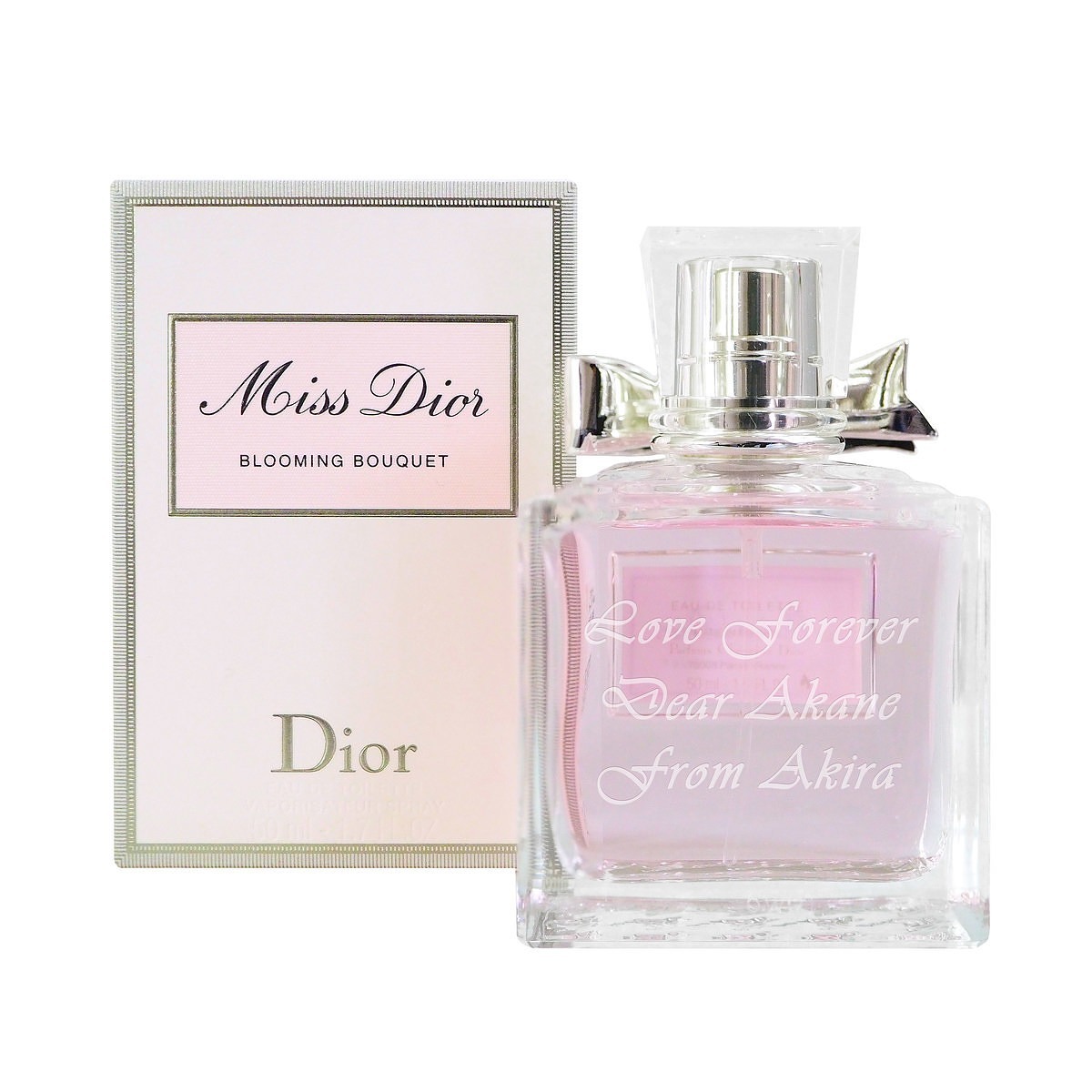 クリスチャンディオール ミスディオール ブルーミングブーケ 名入れ