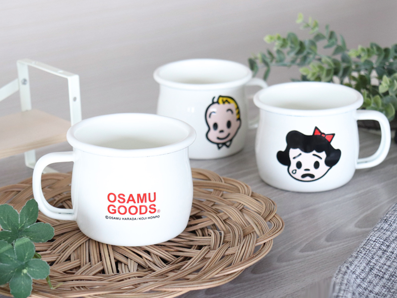 オサムグッズ フェイス ホーローマグカップ（ベティ） | 株式会社タマハシ