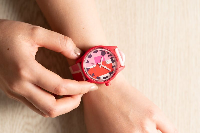 テキスタイルデザイナー「鈴木マサル」コラボモデル レッド – Q&Q