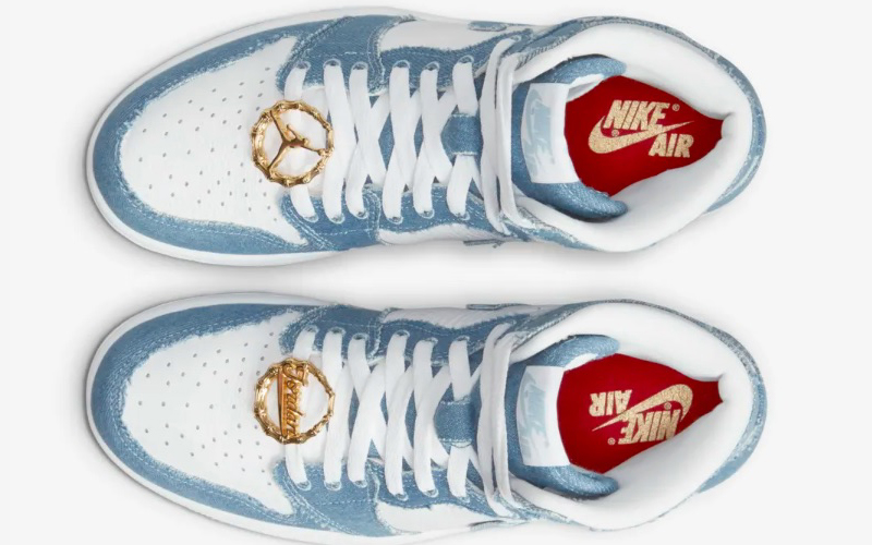 Nike Air Jordan 1 High Sneakers Denim collectie - Sneakerstad