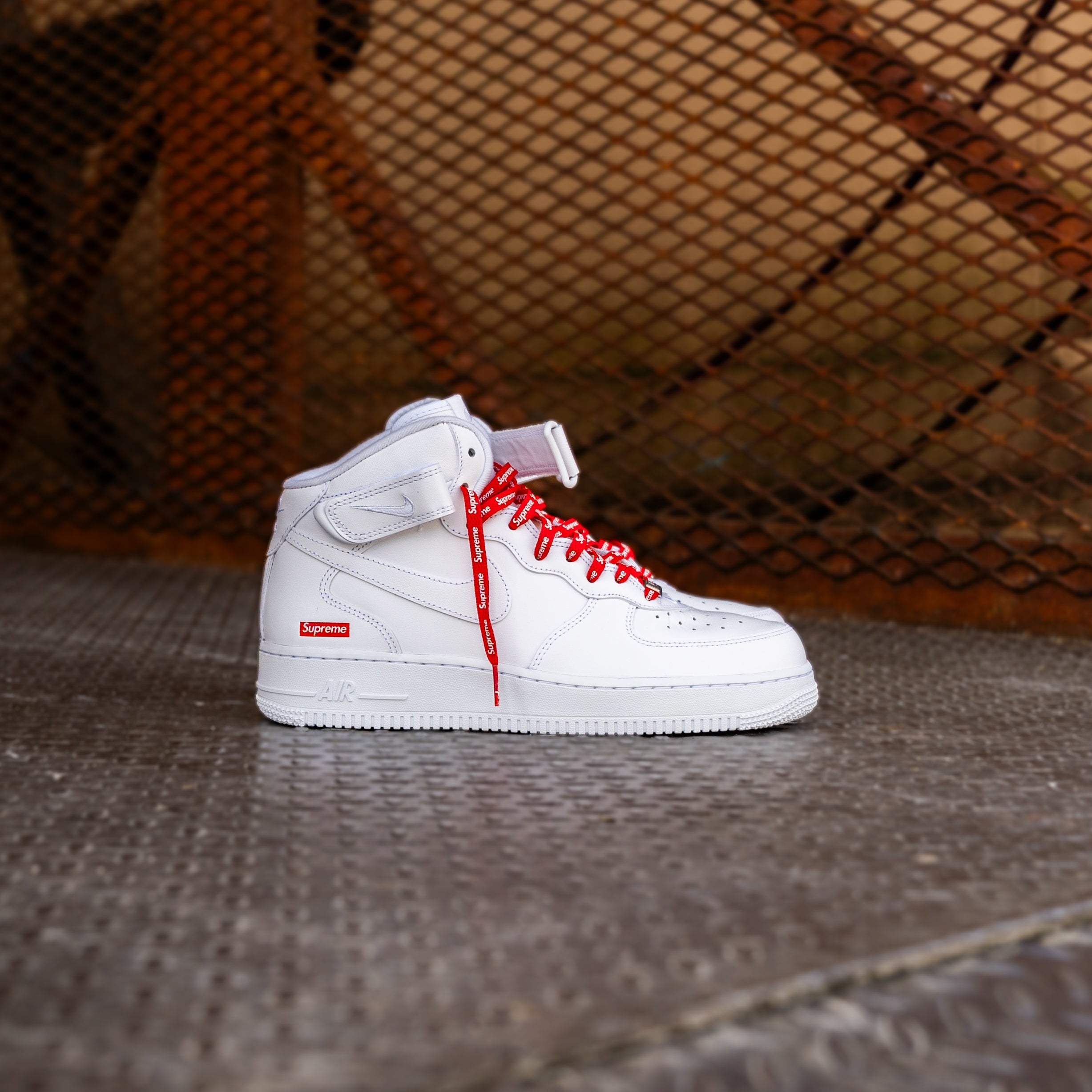 Nike x Supreme Air Force 1 Mid SP (White) – SNEAKER TOWN
