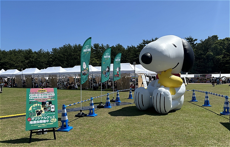 ひなたフェス2024」でTeam up！ | COLUMN | SNOOPY.co.jp：日本の