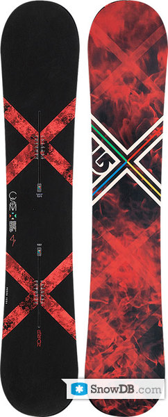 Snowboard Burton Custom X 2008/2009 :: Snowboard and ski catalog