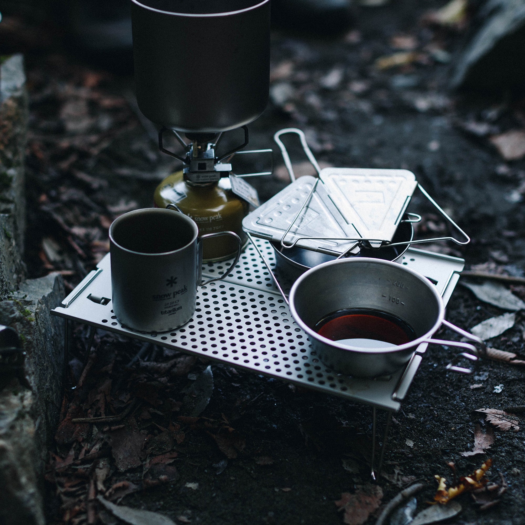 Ozen Solo Table - Backpacking Table – Snow Peak