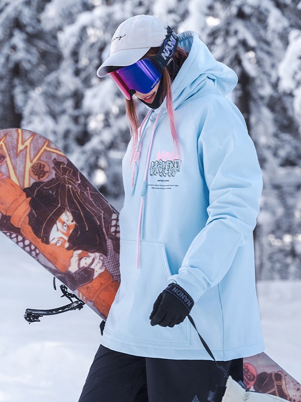 Women's Nandn Mountain Chill Out Baggy Snowboard Hoodie | Snowverb