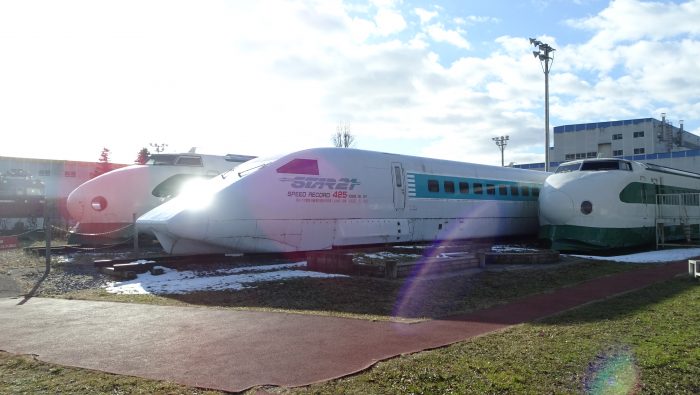 無料】【JR東日本新幹線総合車両センターPRコーナー】利府の新幹線車両