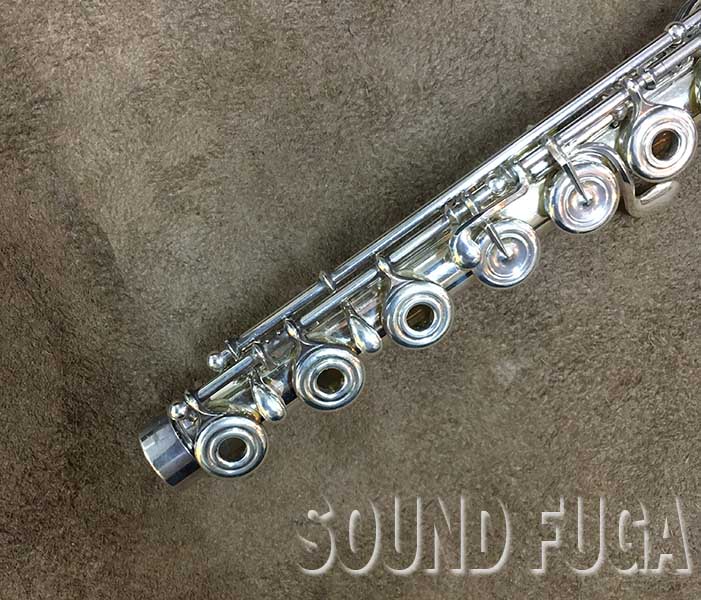 YAMAHA YFL-881 総銀 リングキー フルート