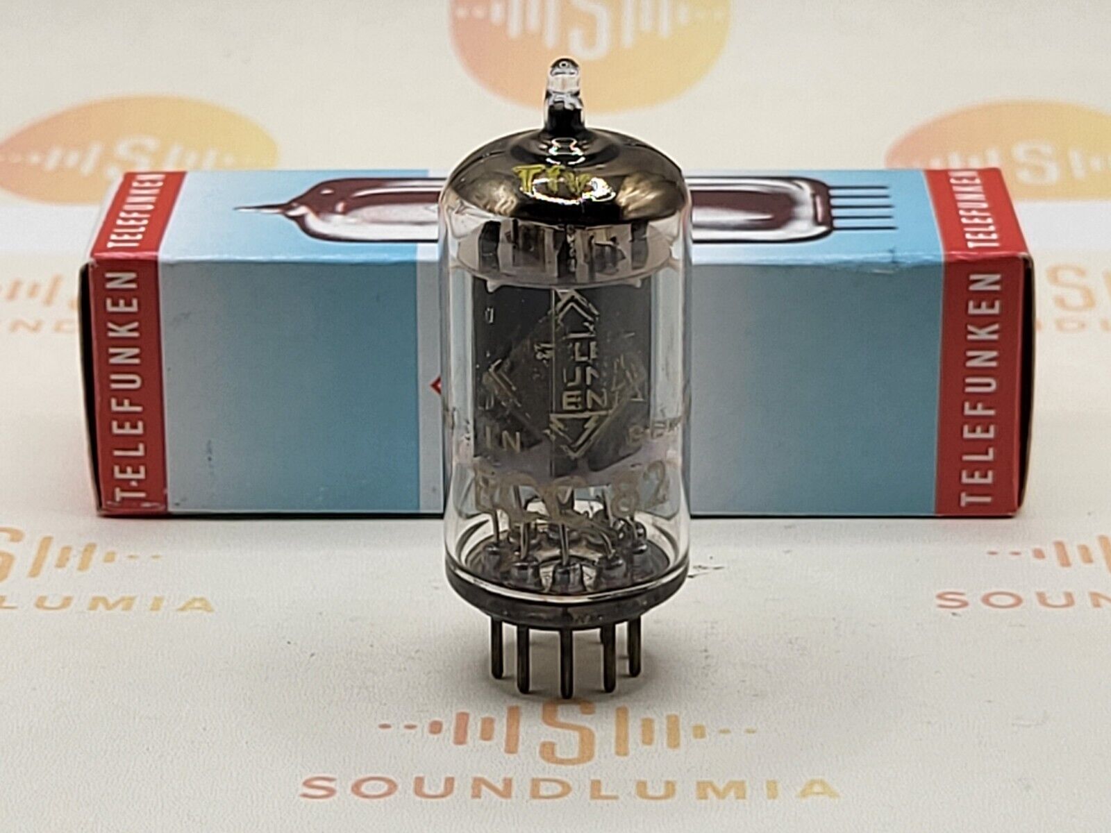 Telefunken ECC82 12AU7 Smooth Plates | Soundlumia