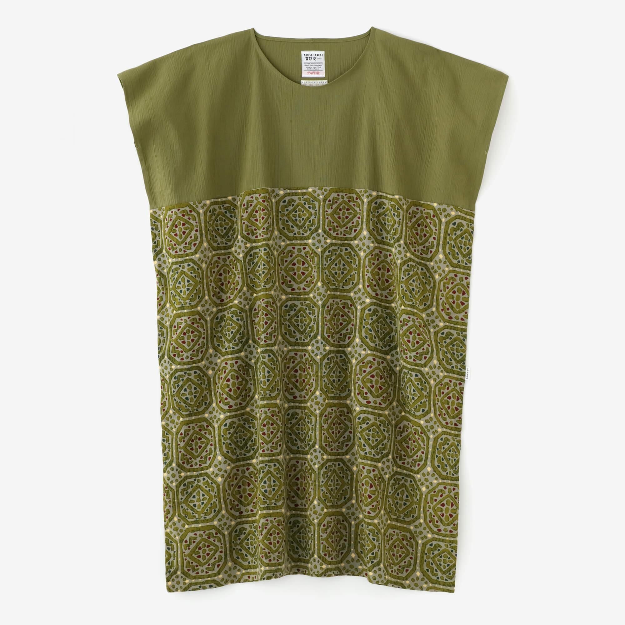 高島縮 20/20 長方形衣（ちょうほうけい）／つみ木の家