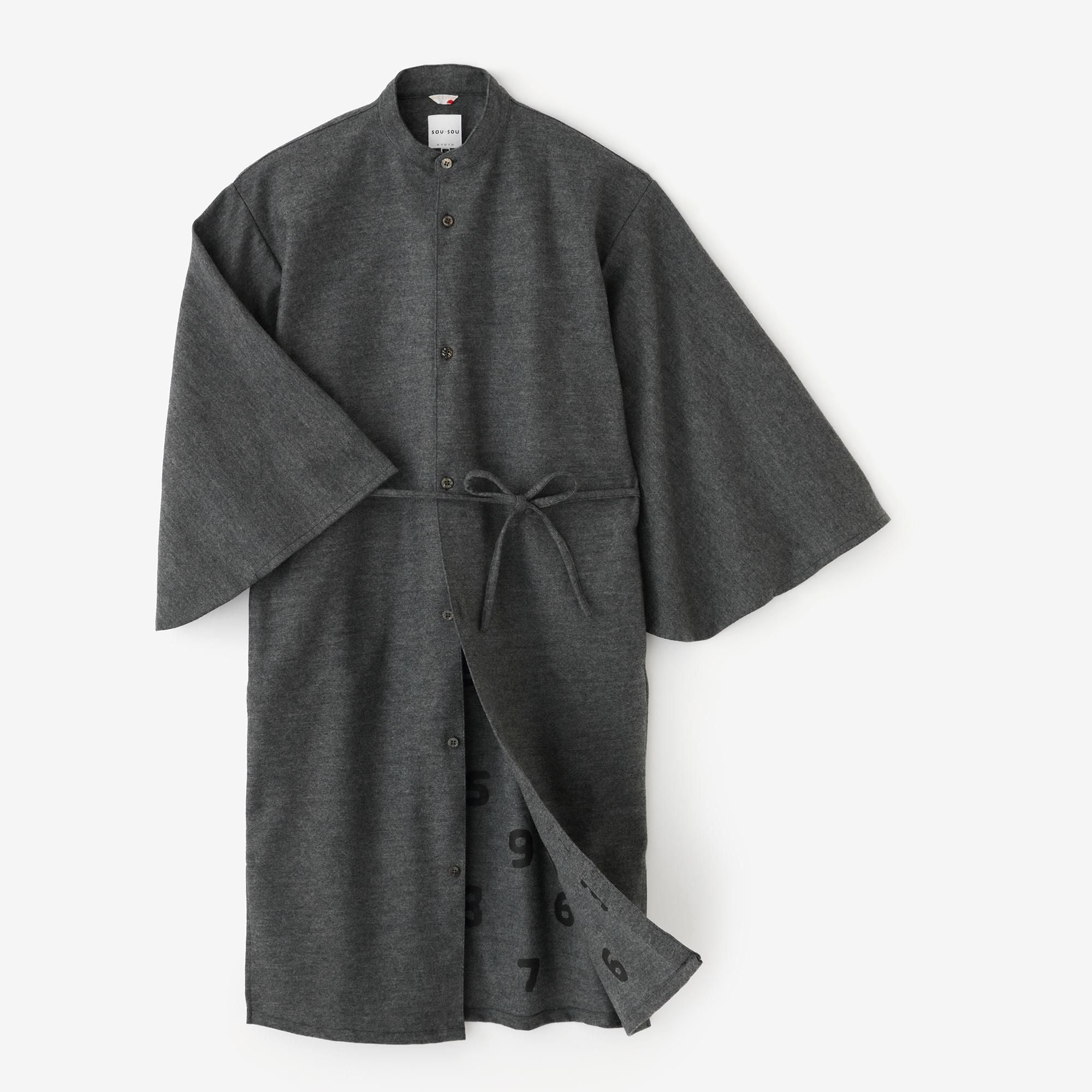 net限定】梳毛（そもう） 綾織（あやおり） 薙刀かり衣（なぎなたかり